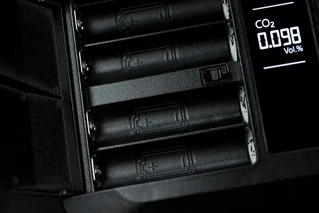 ドッキングステーションのバッテリー収納部