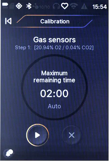 モバイルユニットのディスプレイ