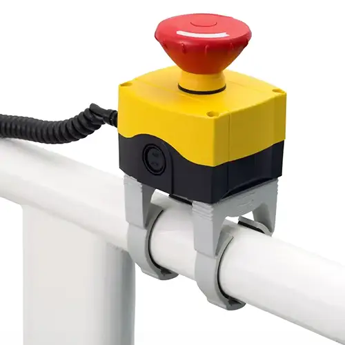 緊急停止ボタン